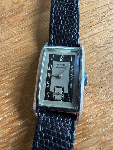 Vintage roamer armbanduhr - vintage,