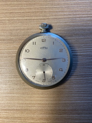 Vintage taschenuhr roamer - taschenuhr,
