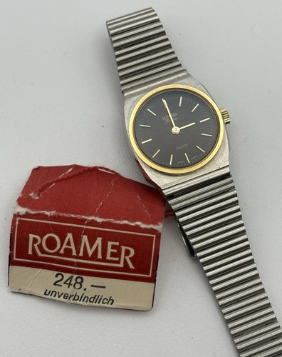 Roamer flatline quartz vintage - roamer,